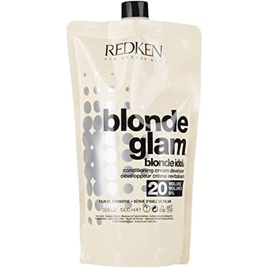 REDKEN Blonde Idol Conditioning Cream Developer 20 vol. 1000 ml - Parfumby.com