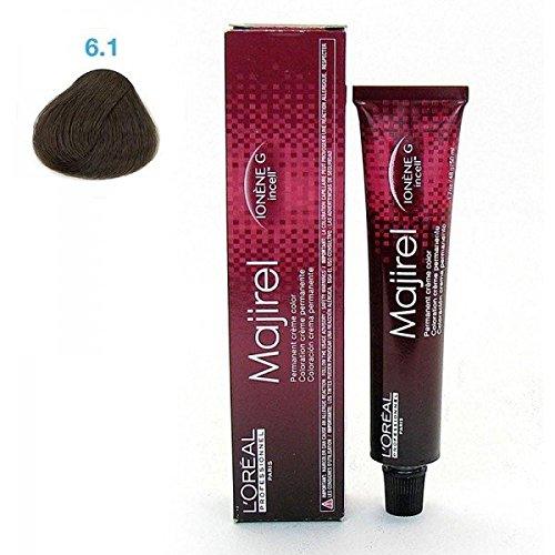L'OREAL Majirel Ionene G Cream Hair Color #6.1-50ML - Parfumby.com