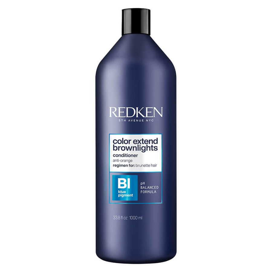 REDKEN Color Extend Brownlights Blue Toning Conditioner 1000 ML - Parfumby.com