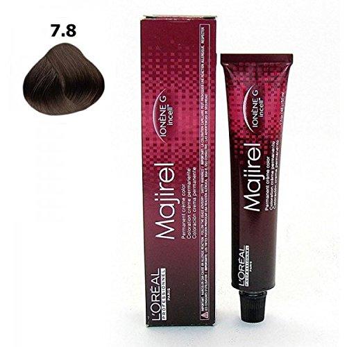 L'OREAL Majirel Ionene G Cream Hair Color #7.8-50ML - Parfumby.com