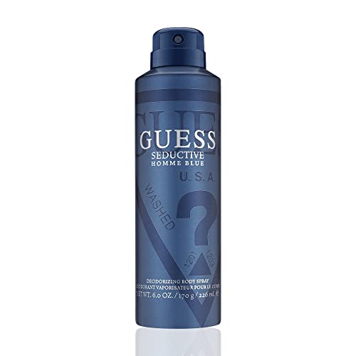 GUESS  SEDUCTIVE HOMME BLUE(M)6.0oz Body Spray(LI FREE)