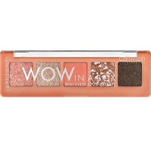 CATRICE  Wow In A Box Mini Eyeshadow Palette #010-peach Perfect 4 g