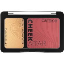 CATRICE Cheek Affair Blush &amp; Amp; Highlighter Palette #010-love At First Swipe 10 g