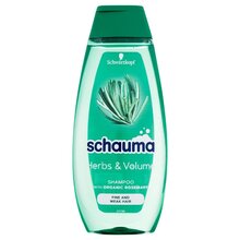 SCHWARZKOPF PROFESSIONAL Schauma Herbs &amp; Volume Shampoo - Objemový Shampoo met rozmarýnem 400ml