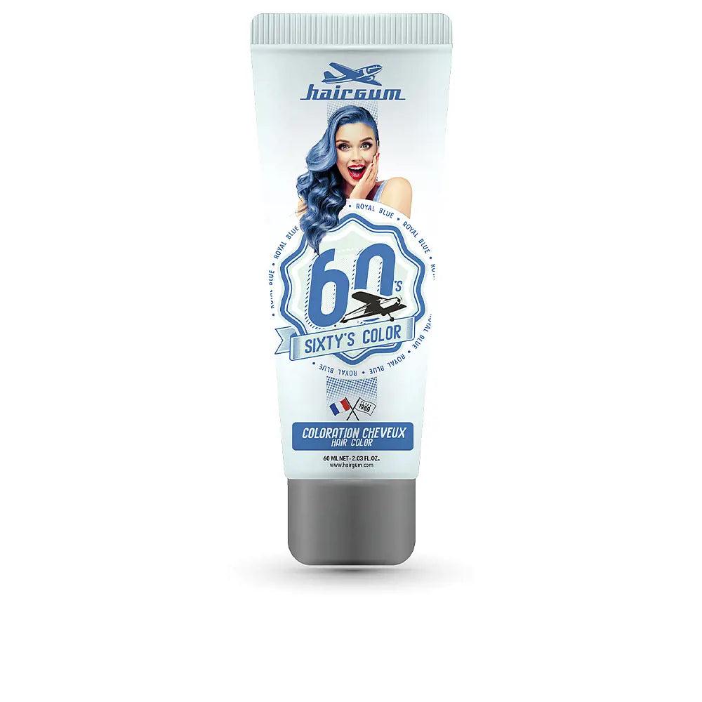 HAIRGUM Sixty's Color Hair Color #royal Blue #royal - Parfumby.com