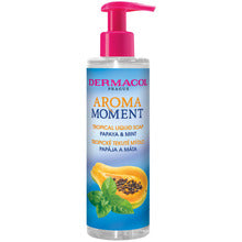 DERMACOL Aroma Moment Tropische vloeibare zeep ( Papája + máta ) - Tekuté mýdlo na ruce