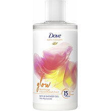 DOVE Bath Therapy Glow Bath and Shower Gel - Koupelový + Shower  gel