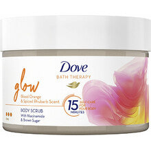 DOVE Bath Therapy Glow Body Scrub - Lichaamspeeling 295ml