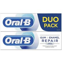 ORAL B Gum & Enamel Repair Gentle Whitening Toothpaste Duopack - Jemně bělicí zubní pasta 0ml