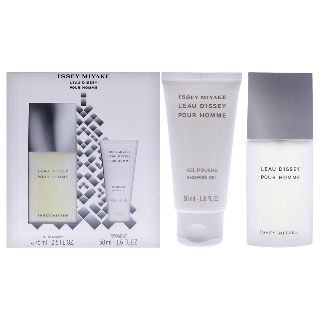 ISSEY MIYAKE (M)(H/B)2PC SET(2.5oz edt sp,1.6oz shower gel)