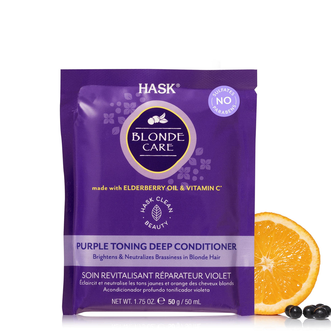 HASK  Blonde Care Purple Toning Deep Conditioner 50 g