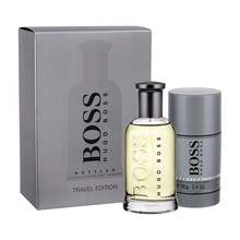 HUGO BOSS # 6 2PC HEREN REISGIFTSET - 3.4OZ EDT + 2.4OZ DEODORANT STICK