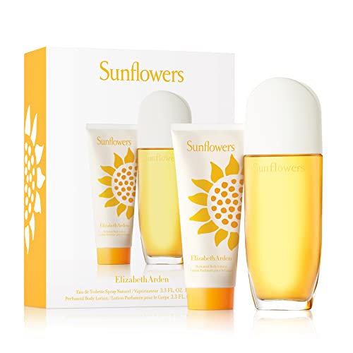 ELIZABETH ARDEN SUNFLOWER 3.4 EDT L 2PCS+3.4 B/L