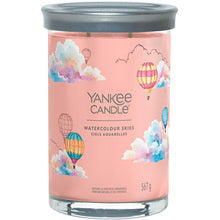 YANKEE CANDLE Watercolour Skies Signature Tumbler Candle ( akvarelová obloha ) - Vonná svíčka 567.0g