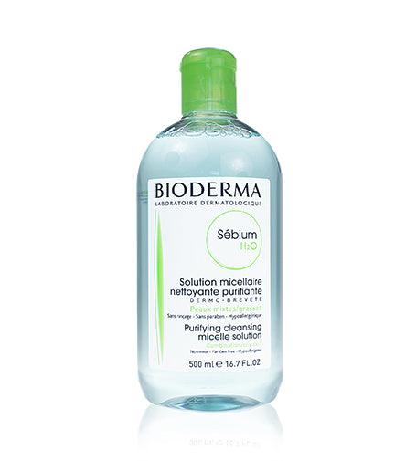 BIODERMA Sebium H2o Purifying Cleansing Micellar Solution 500 ML - Parfumby.com