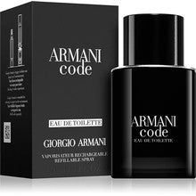 GIORGIO ARMANI CODE 2.5oz EDT REFILLABLE SP (M)