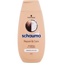 SCHWARZKOPF PROFESSIONAL Schauma Repair & Care Shampoo - Shampoo with shea butter and coconut extracts 250ml