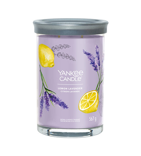 YANKEE CANDLE Citroen Lavendel signature tumbler velours 567 g