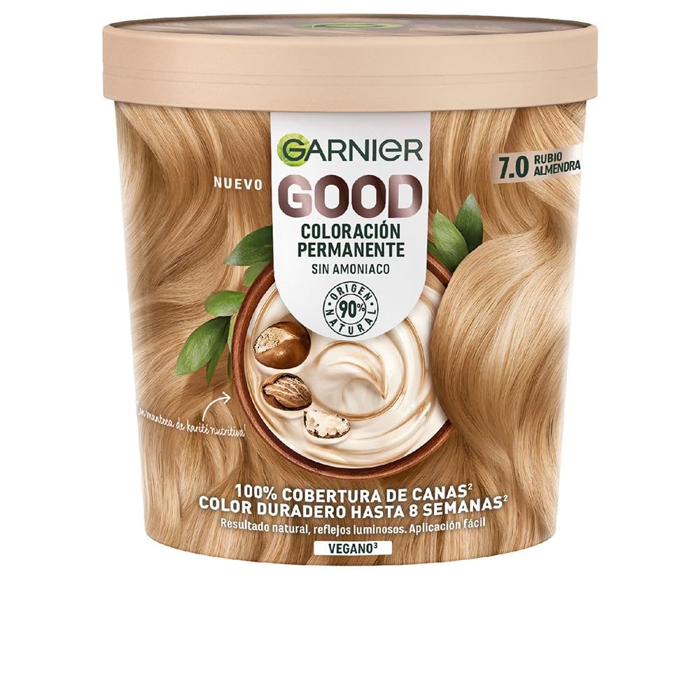 GARNIER Goede permanente kleur #7.0 Amandelblond 1 U