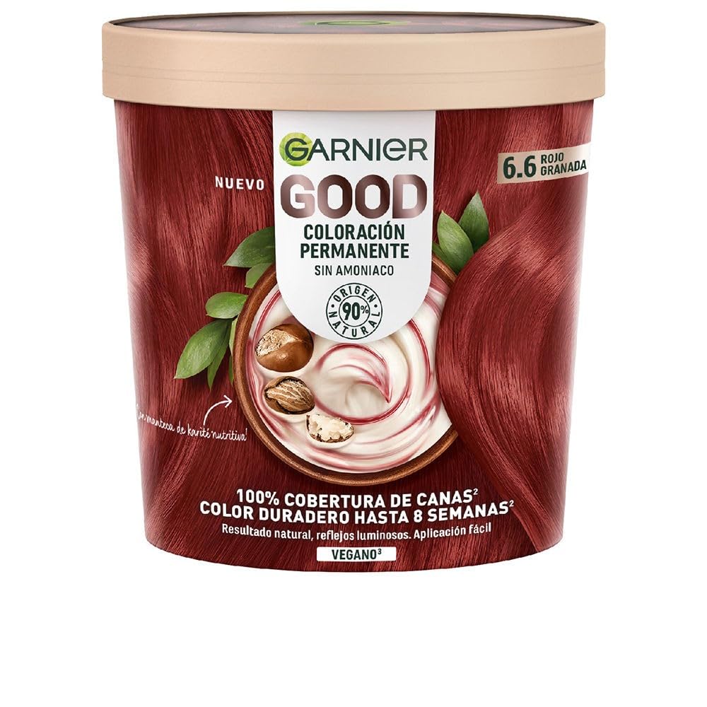 GARNIER  Good Permanent Color #6.6 Pomegranate Red 1 U