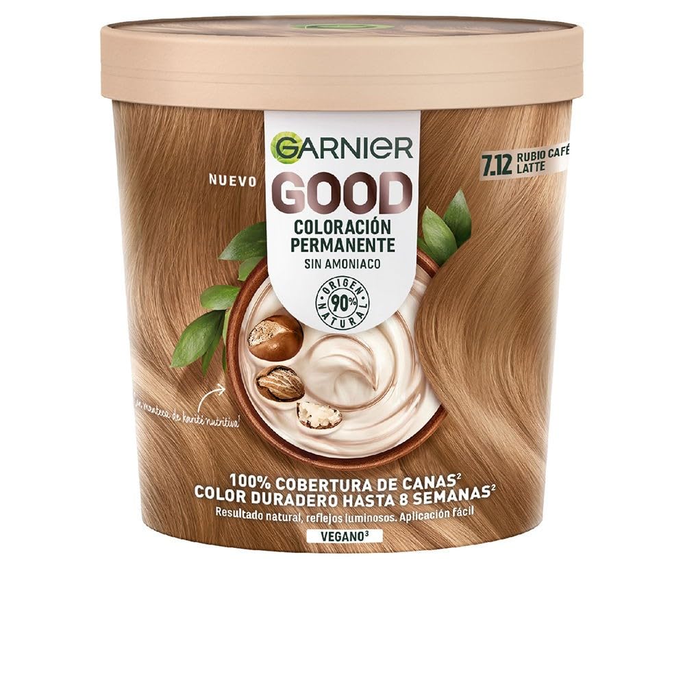 GARNIER  Good Permanent Coloration #7.12 Blonde Coffee Latte 1 U