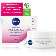 NIVEA Nourishing Day Cream ( suchá pleť ) SPF 15 - Výživný denní krém 50ml