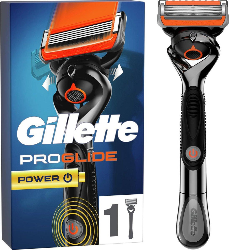 GILLETTE Fusion Proglide Power Machine + 1 Refill 1 PCS - Parfumby.com