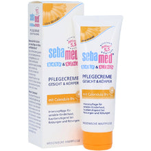 SEBAMED Baby Care Cream Face & Body With Calendula - Zklidňující + ochranný krém na tělo i obličej pro děti