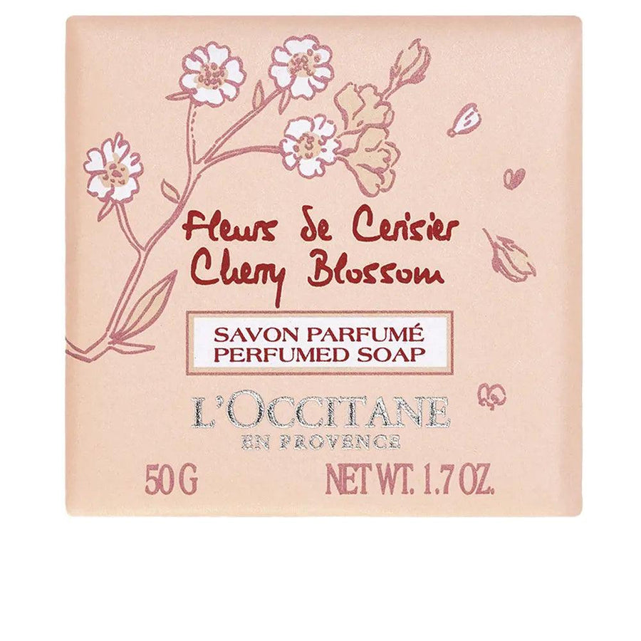 L'OCCITANE EN PROVENCE Cherry Blossoms Scented Soap 50 G - Parfumby.com