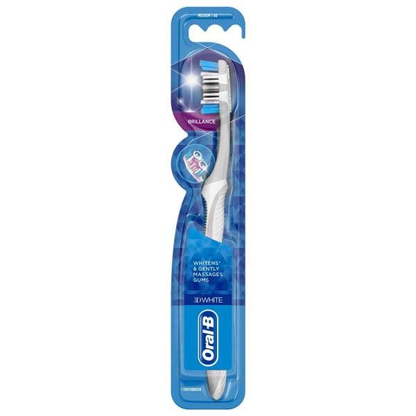 ORAL-B ORAL-B 3d White Brilliance Toothbrush #medium #medio - Parfumby.com