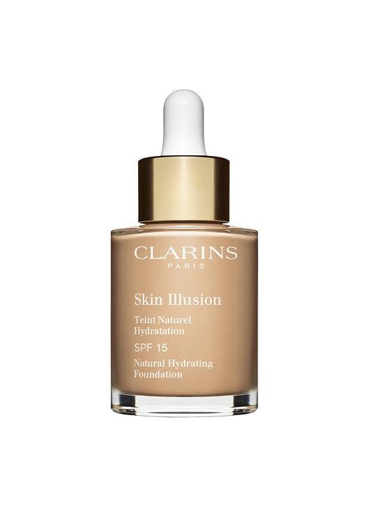 CLARINS Skin Illusion Teint Naturel Hydratation Foundation #108.3-30ML - Parfumby.com