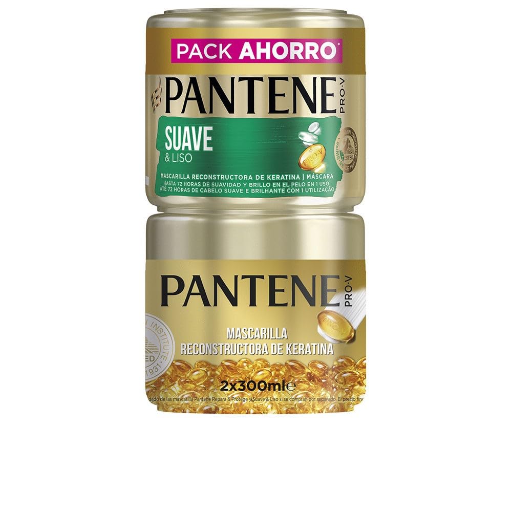 PANTENE  Soft And Smooth Mask Lot 2 X 300 ml