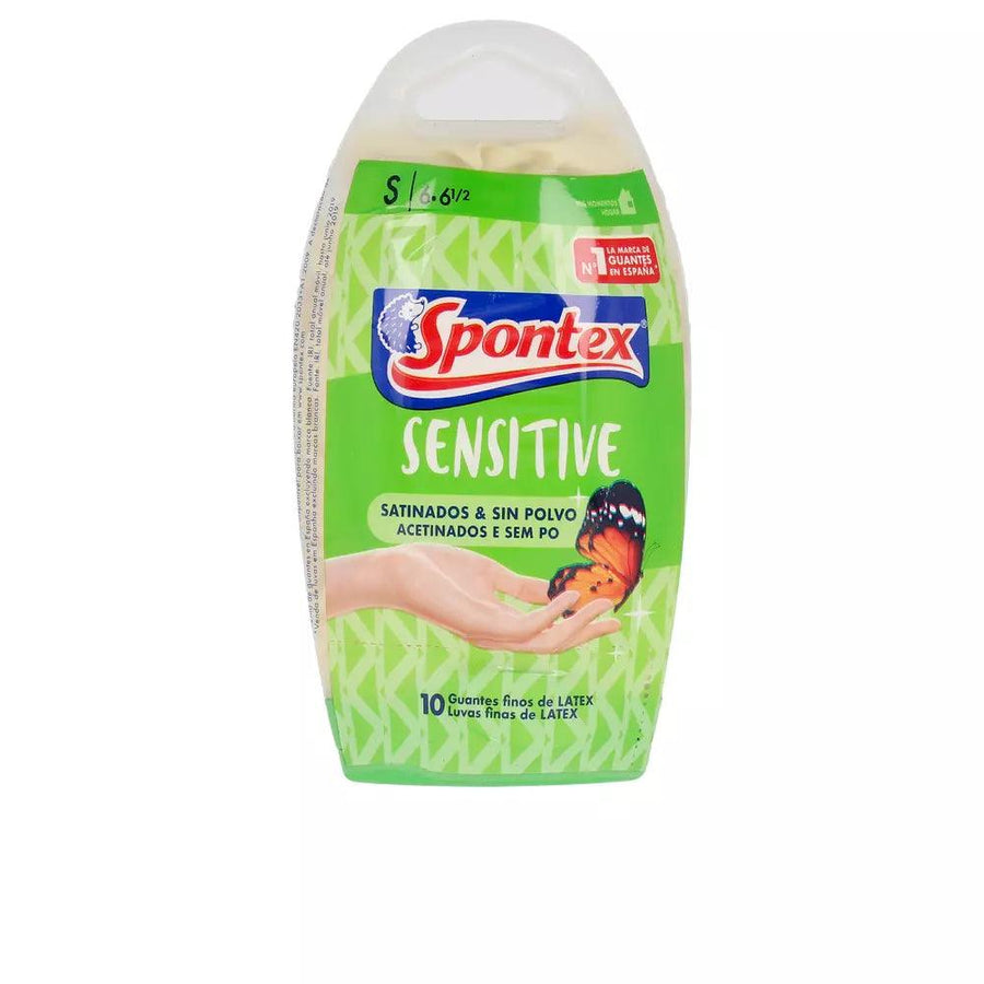 SPONTEX Latex Sensitive Powder Free Satin Gloves Size S 1 pcs - Parfumby.com