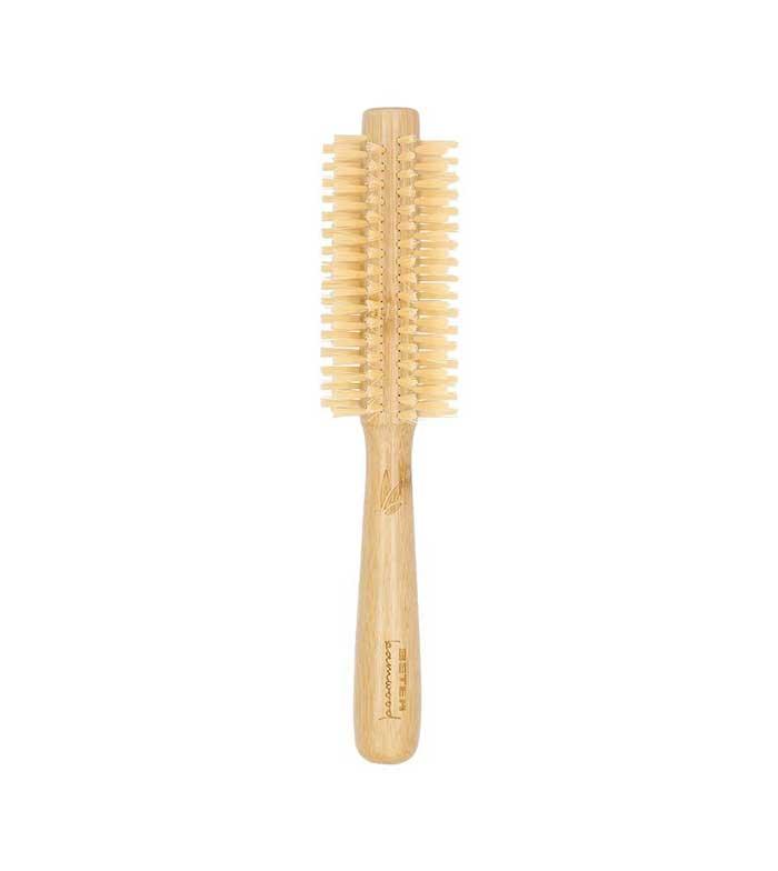 BETER Bamboo Round Brush Nylon Bristles 1 Pcs - Parfumby.com