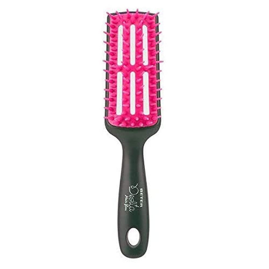 BETER Deslia Hair Flow Brush Detangling Skeleton #fuchsia 1 Pcs #fuchsia 1 U - Parfumby.com