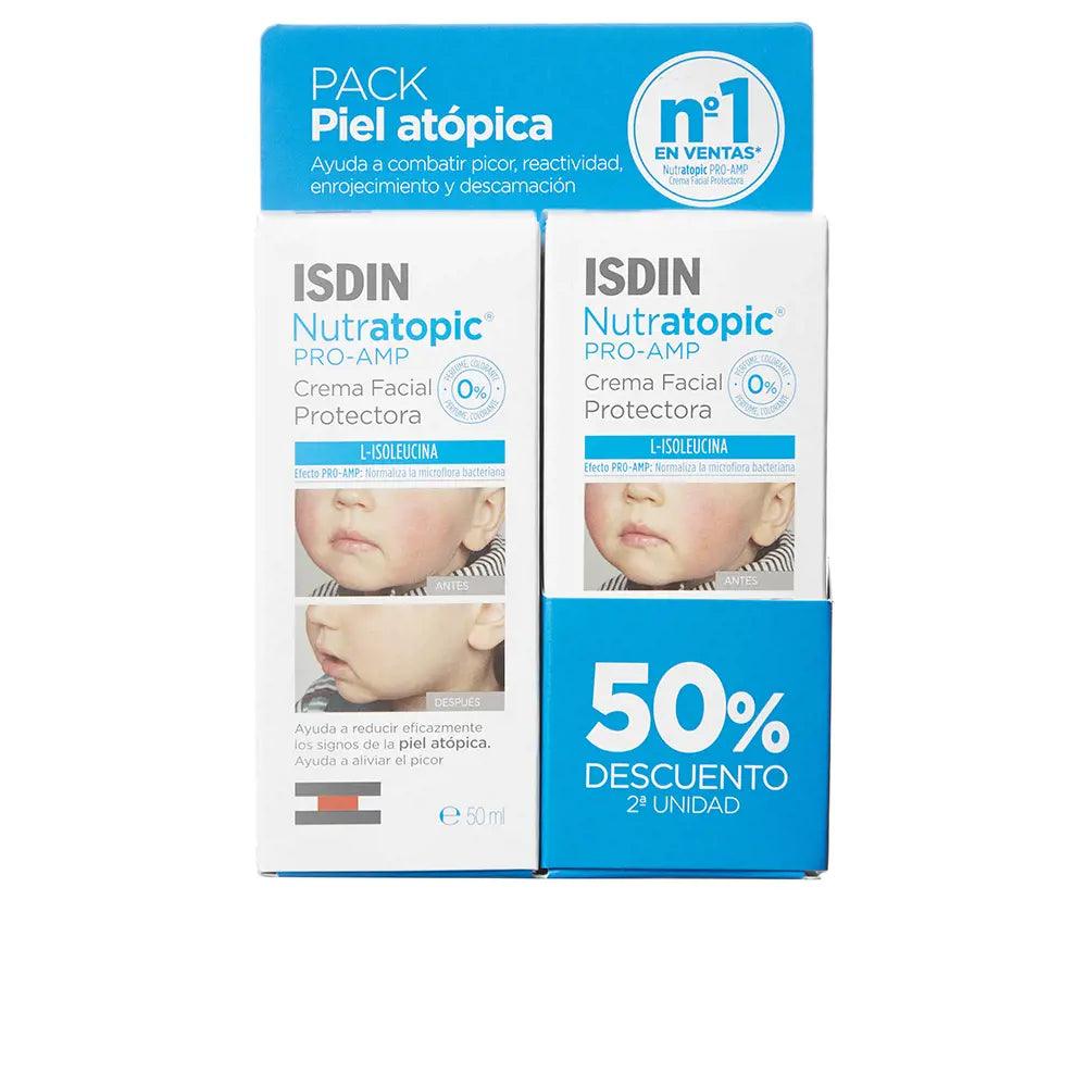 ISDIN Nutratopic Pro-amp Face Cream Duo 2 X 50 Ml - Parfumby.com