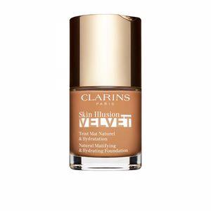 CLARINS Skin Illusion Velvet Teint Mat Naturel & Hydratation Foundation #112.3N - Parfumby.com