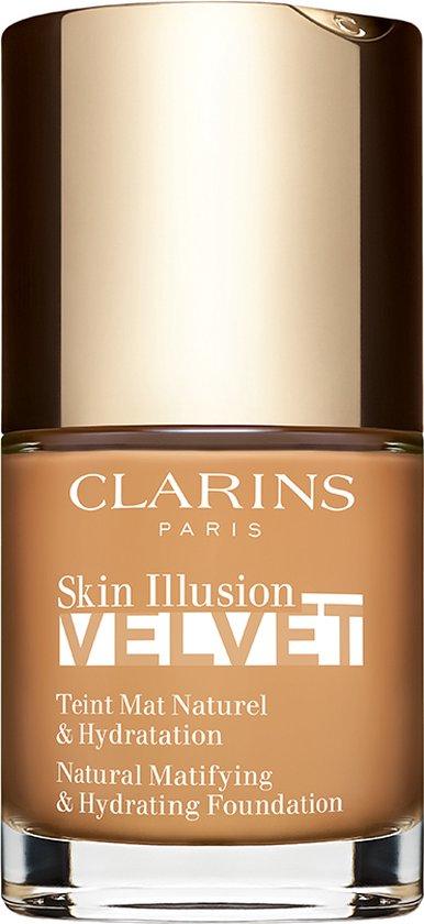 CLARINS Skin Illusion Velvet Teint Mat Naturel & Hydratation Foundation #114N-3 - Parfumby.com