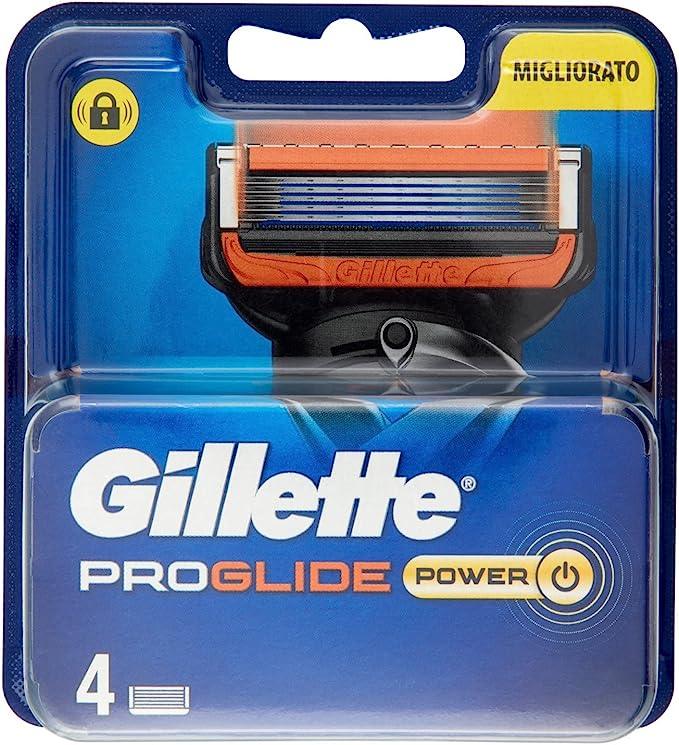 GILLETTE Fusion Proglide Power Charger 4 Refills 4 PCS - Parfumby.com