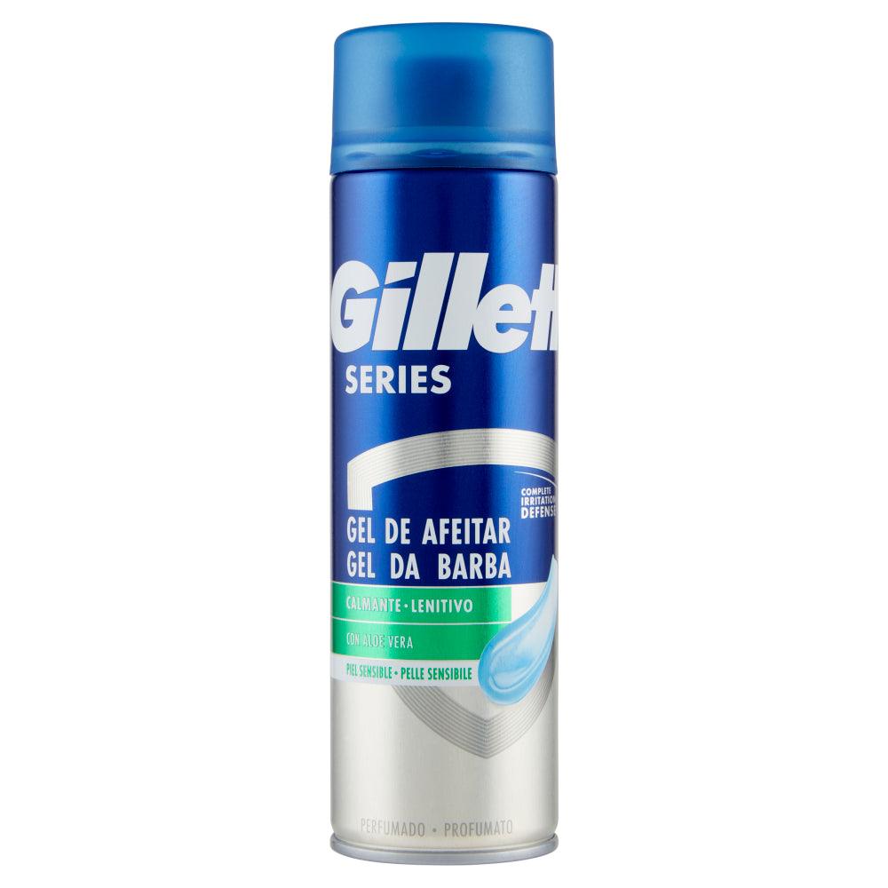 GILLETTE Series Sensitive Skin Shaving Gel 200 Ml - Parfumby.com