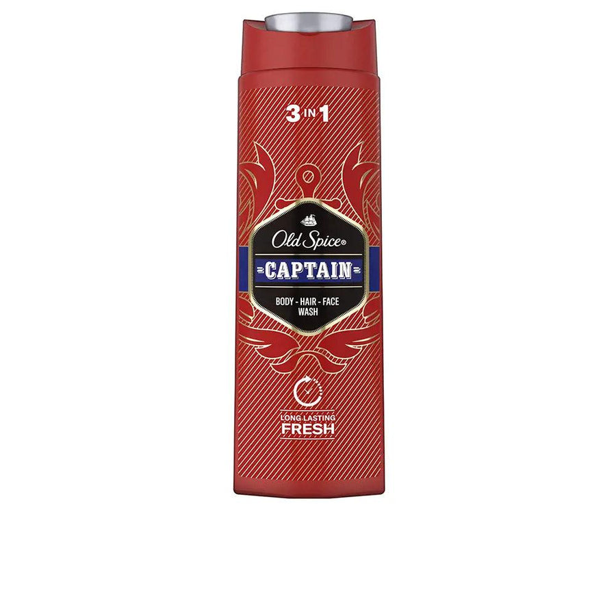 OLD SPICE Captain 3in1 Shower Gel 400 Ml - Parfumby.com