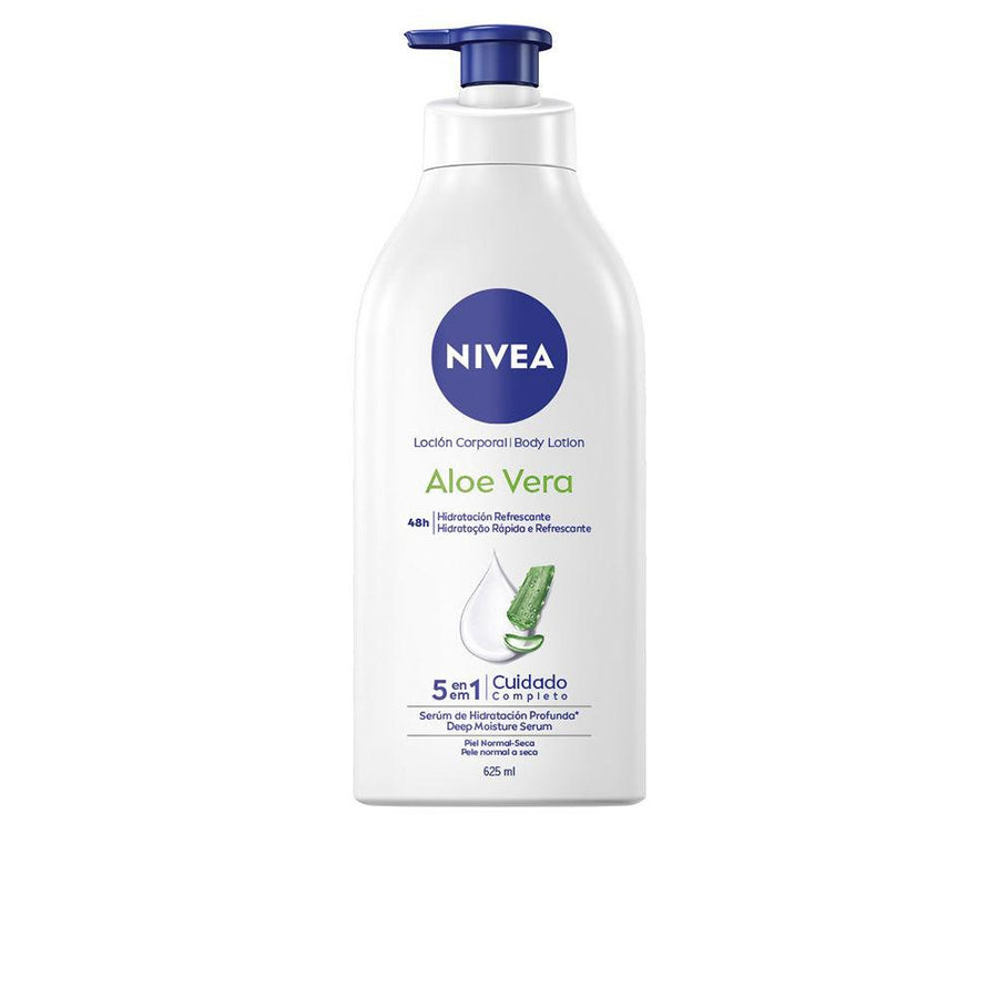 NIVEA Aloe Vera Body Lotion Xxl Dispenser 625 Ml - Parfumby.com