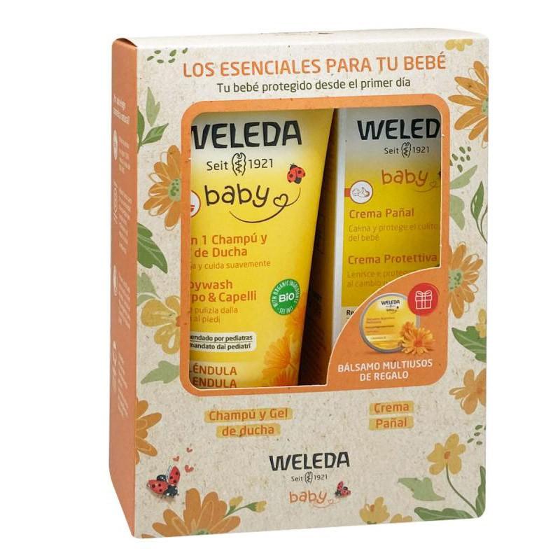 WELEDA The Essentials For Your Baby Calendula Lot 3 Pcs - Parfumby.com
