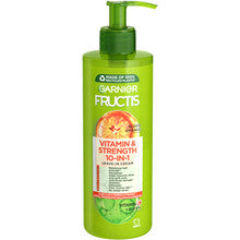 GARNIER Fructis Vitamin & Strength Leave-in Cream - Bezoplachová posilující péče na vlasy 400ml