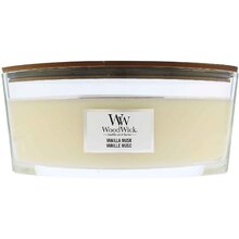 WOODWICK Vanille Musk Loď ( vanilka + pižmo ) - Vonná svíčka