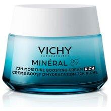 VICHY Mineral 89 72h Moisture Boosting Cream Rich ( Dry Skin ) - Daily Cream for Increasing Hydration 50 ml - Parfumby.com