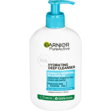 GARNIER Pure Active Hydrating Deep Cleanser - Groene gel 250ml