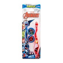 GEUREN VOOR KINDEREN Avengers Tandenborstel Cadeauset bestaande uit tandenborstel 2 stuks en doosje 2 stuks 2.0ks