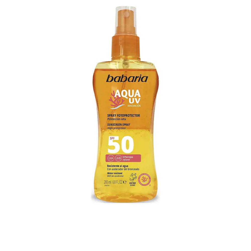 BABARIA Solar Aqua Uv Spf50 Biphasic 200 ml - Parfumby.com