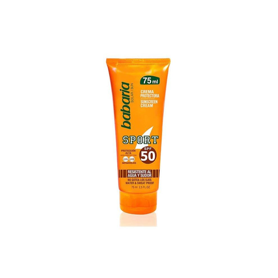 BABARIA Solar Sport Waterproof Solar Cream Spf50 75 ML - Parfumby.com